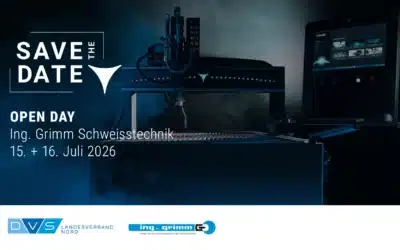 XFLARE live auf dem Open Day bei Ing. Grimm Schweißtechnik 2026!