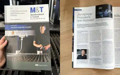 »Eine durchgängige Prozesskette spart Rüstzeiten«